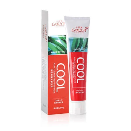 Dentifrice CARICH Cool Algal sans fluorure